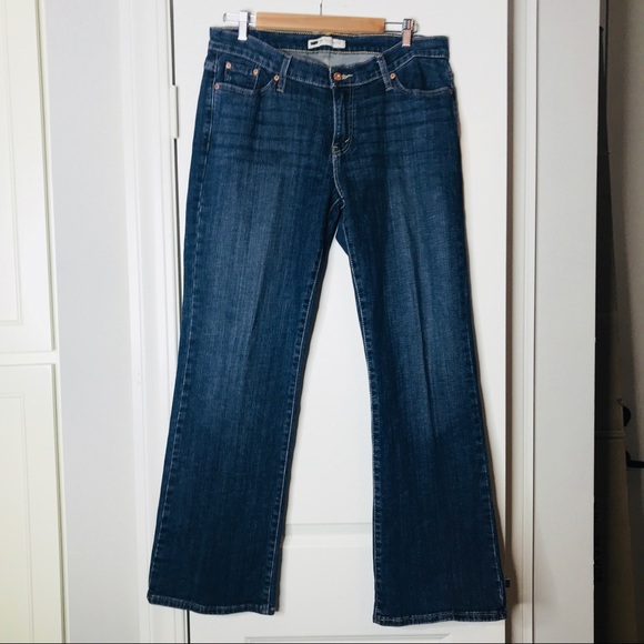 levi's 529 curvy bootcut jeans size 14